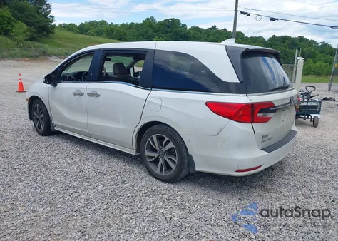 2022 Honda Odyssey Touring из США, поврежденный, VIN 5FNRL6H89NB041117